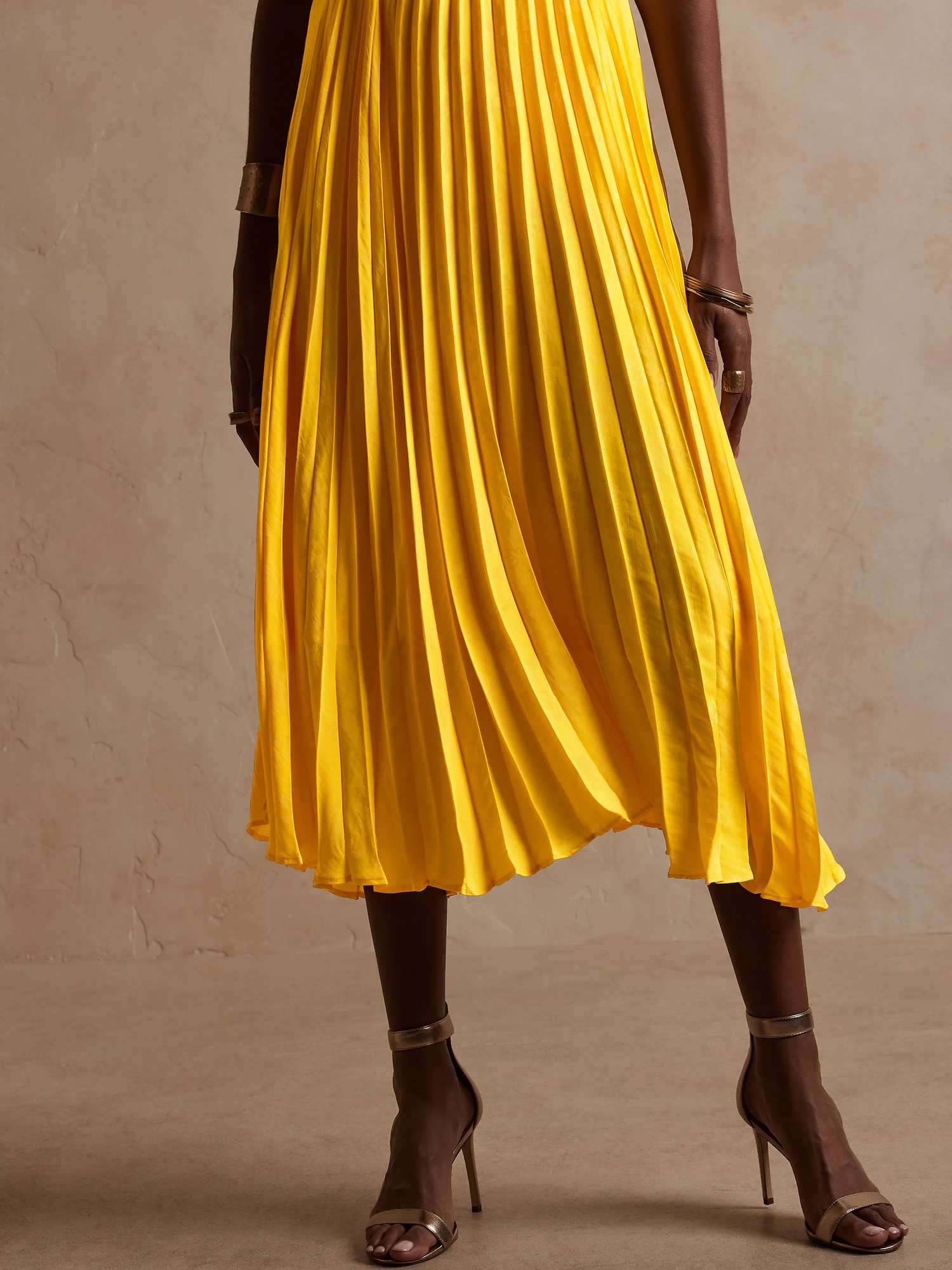 Radiant Pleated Skirt
