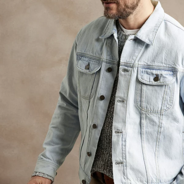 Nettle Selvedge Trucker Jacket
