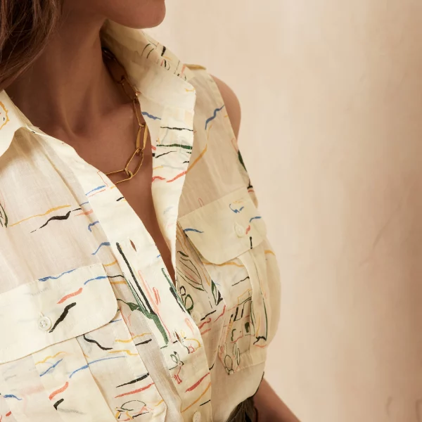 Ramie Utility Shirt