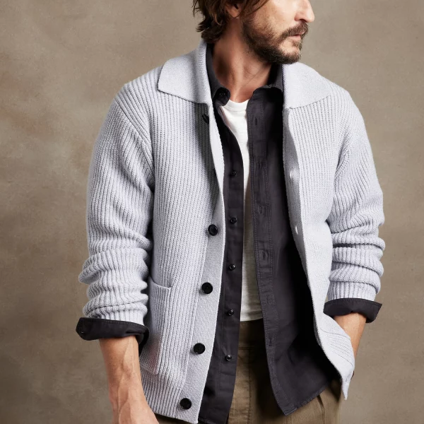 Ribbed Cardigan