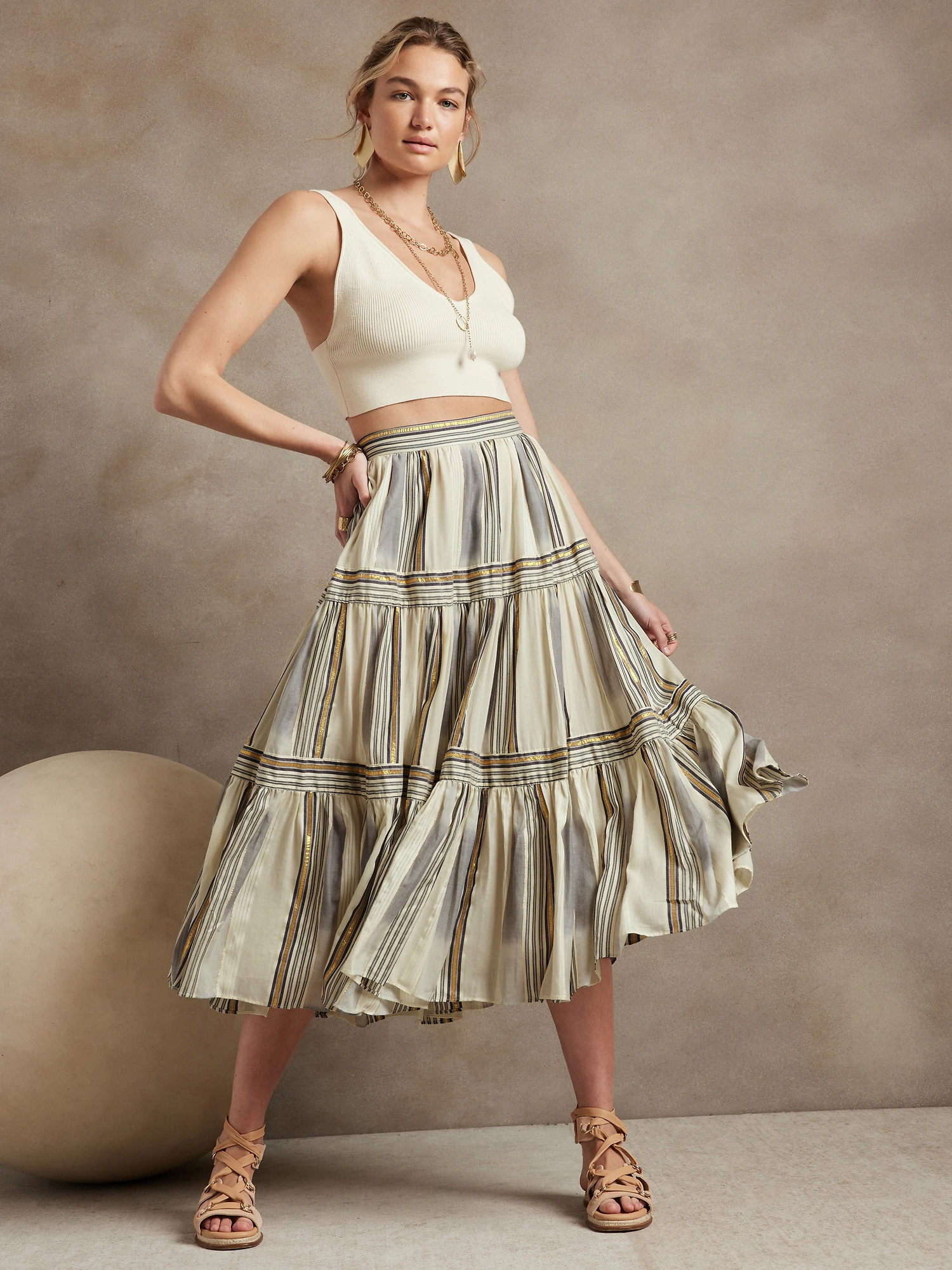 Zephyr Midi Skirt