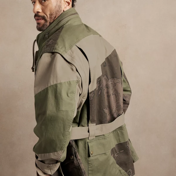 BR ARCHIVE Patchwork Convertible Jacket